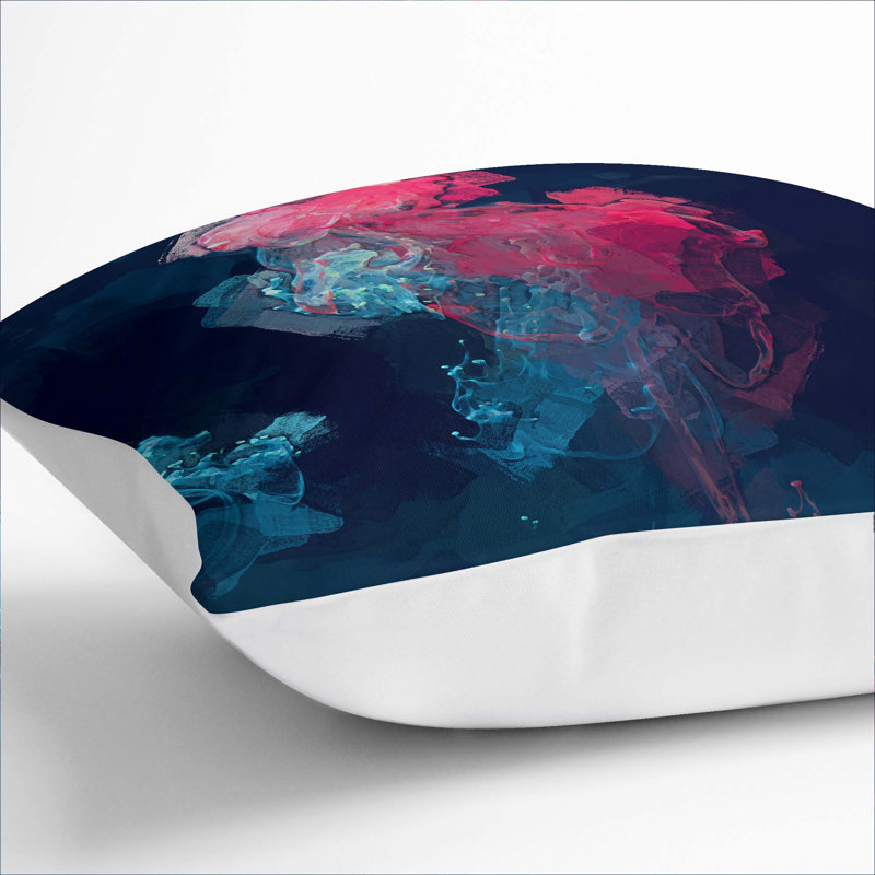 Square Cushion, 55cm H x 55cm W x 20cm D, White