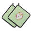 Ensemble de cuisinier poignée 2 pièces caroline trésors sheltie-48709427-48709373