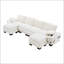 Canapé modulaire modulaire en nuage, canapé à assise profonde, canapé en velours côtelé, meubles rembourrés confortables pour salon, appartement, studio, bureau, combinaisons multiples