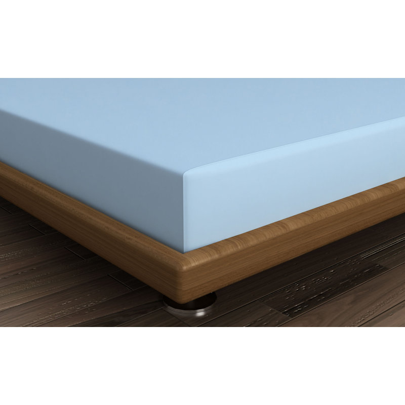 Drap-housse 100% coton Airielle, Drap-housse grand, Bleu