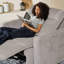 Fauteuil inclinable électrique surdimensionné sans mur Majida-988476997