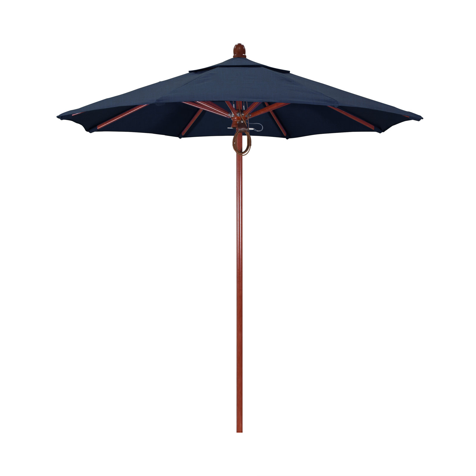 Meridien 7.4' Sunbrella® Umbrella, Spectrum Indigo Sunbrella®, Red