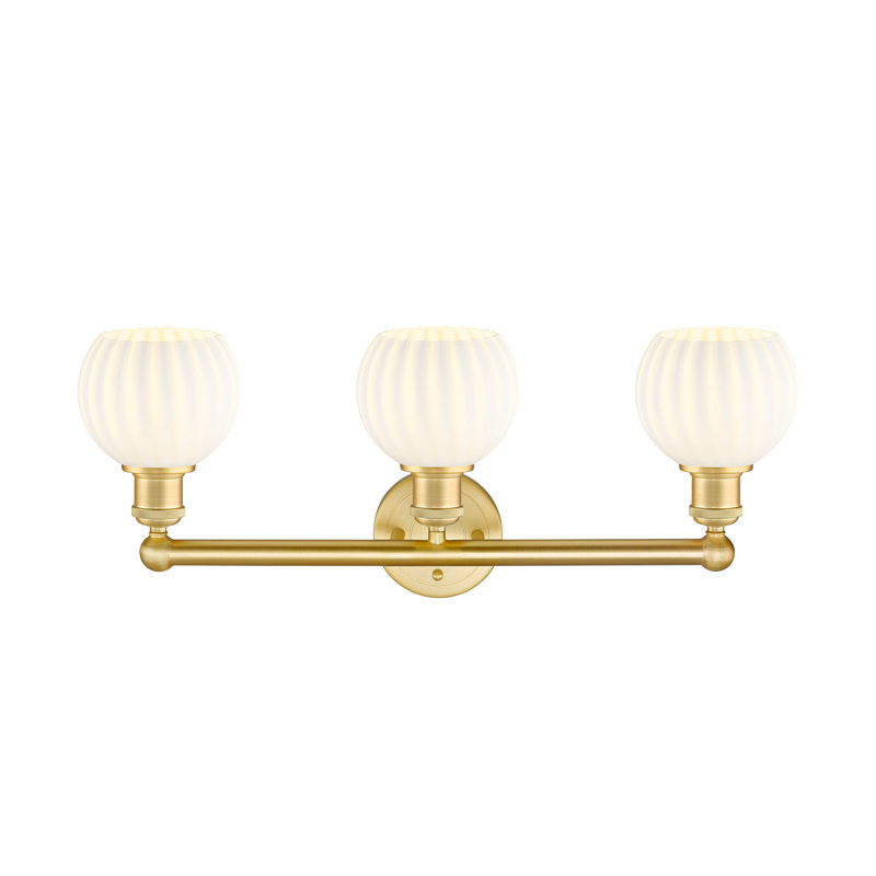 Bertile 3 - Light Dimmable Vanity Light, Satin Gold
