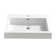 Alto Acrylic Rectangular Drop-In Bathroom Sink with Overflow