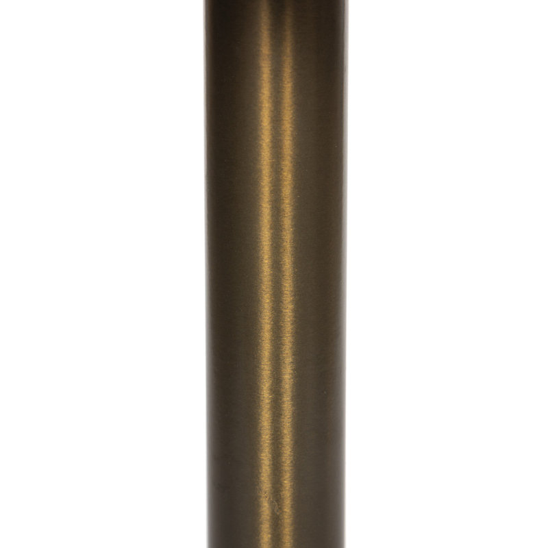 Reeves Marble End Table, Black