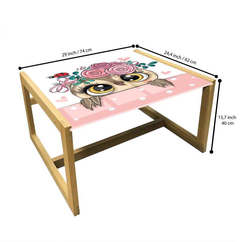 Jamekia Sled Coffee Table, 40cm H x 74cm W x 62cm D