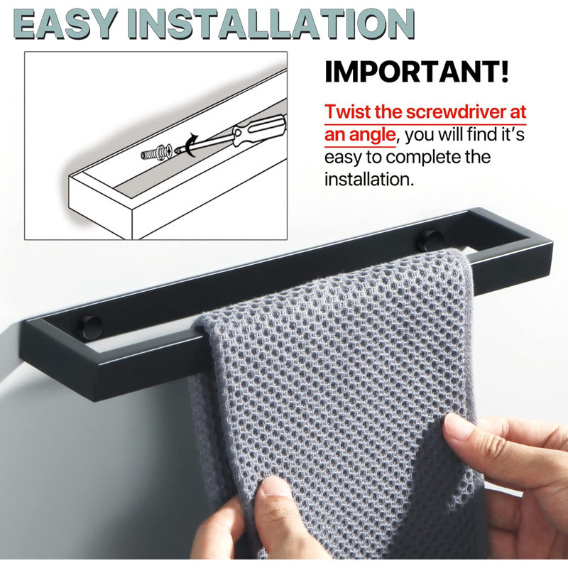 Wall Towel Rack