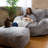 Big Joe Nestle Vegan Leather Loveseat Ottoman-61757278