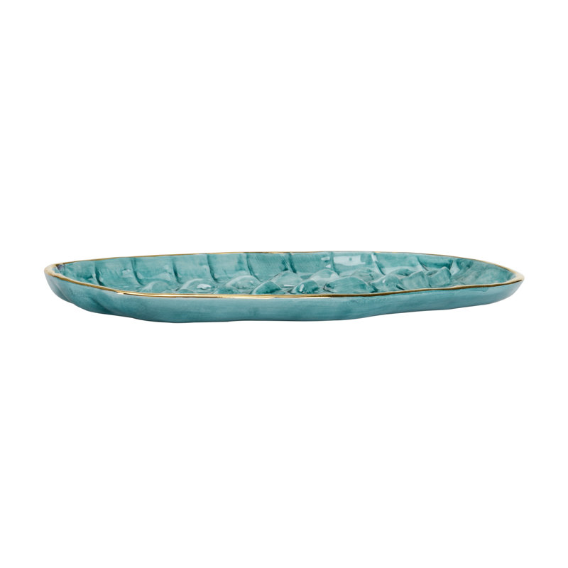 Crocodile Ceramic Decorative Tray