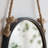 19.5" in  Round Mirror with Rope Strap