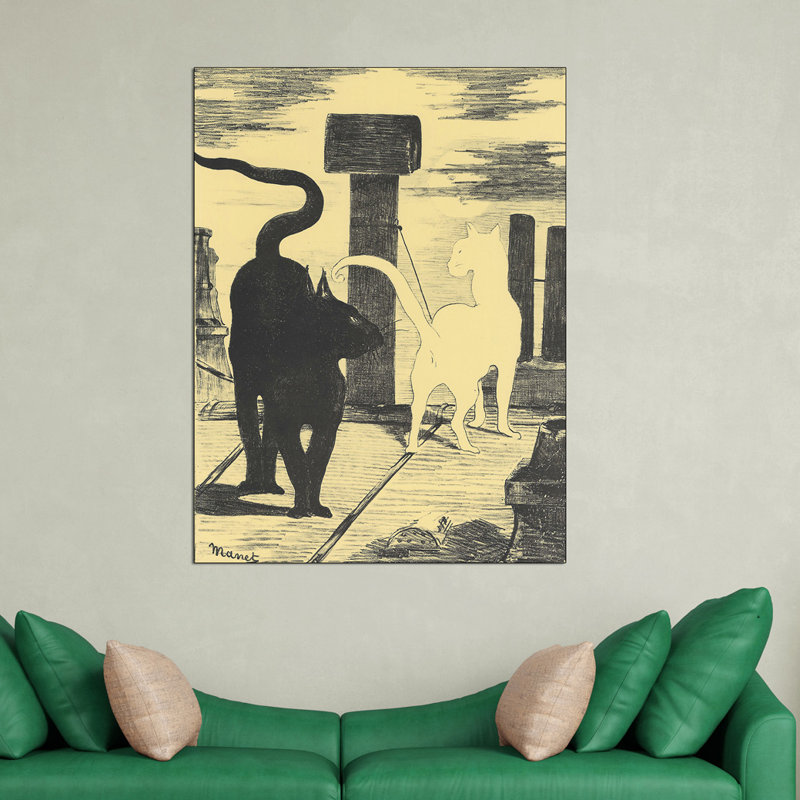Edouard Manet - Wrapped Canvas Print, 120cm H x 90cm W x 1.8cm D