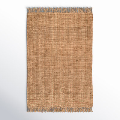 Gage Jute Boucle with Fringe