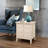 Charming Casual Nightstand In Beige