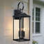 Lanterne murale d'extérieur 3 lumières 24 po avec verre transparent 24 po-545092093