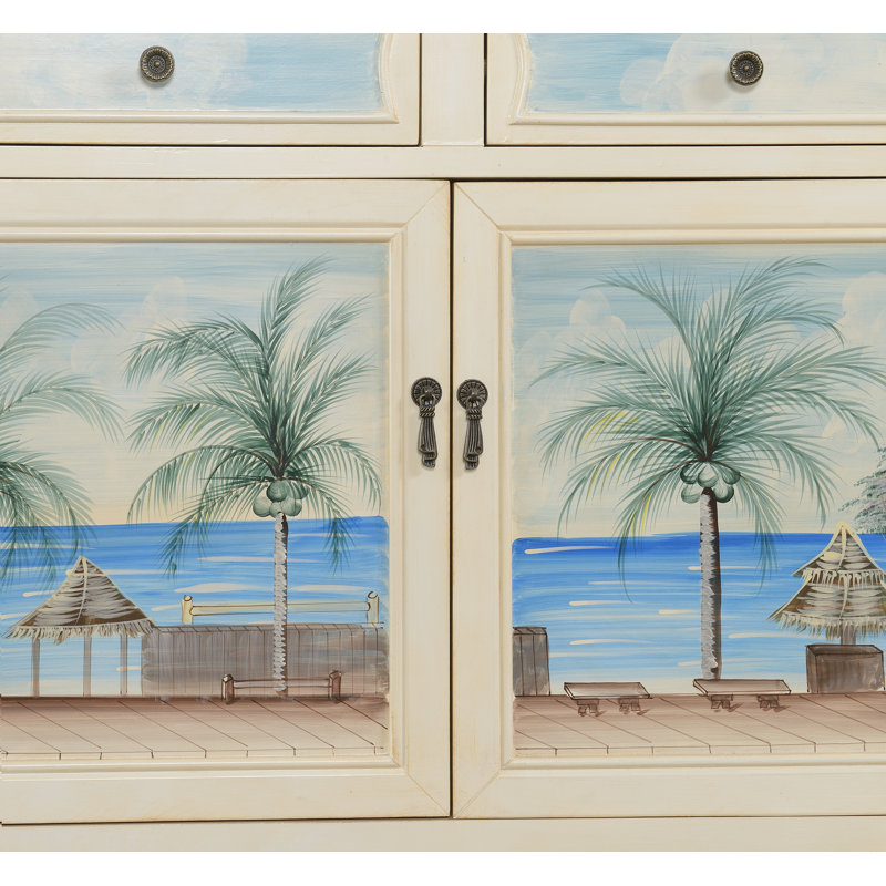 Armoire décorative 2 portes Baril