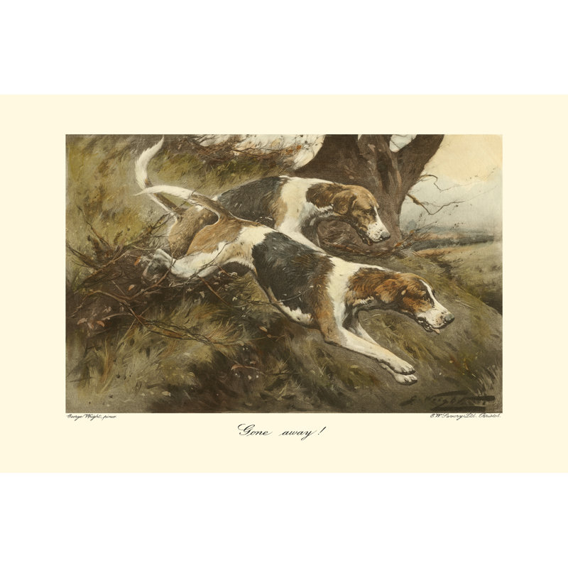 Gone Away by George Wright - Wrapped Canvas Art Prints, 30cm H x 46cm W