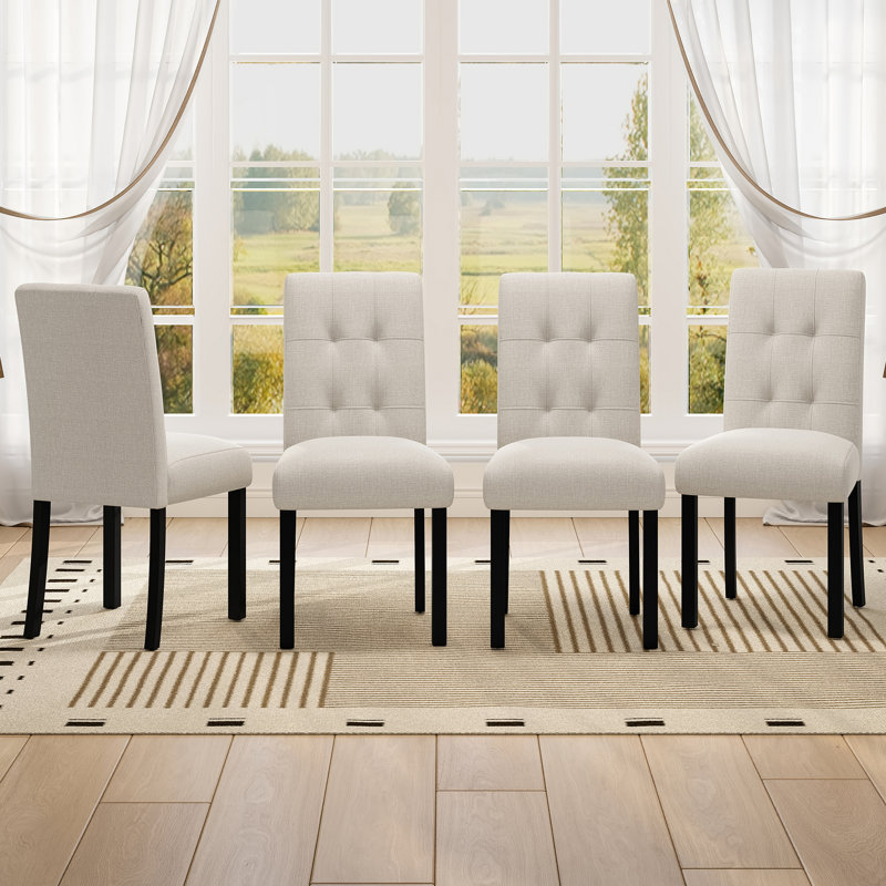 Chaise de salle à manger 4 pièces