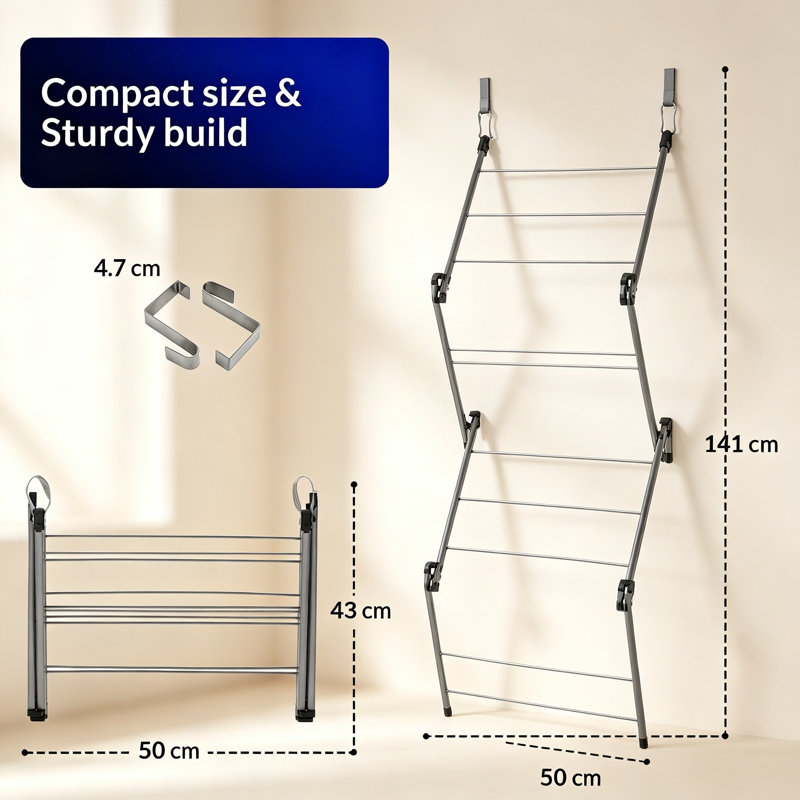Alloy Steel, Plastic Retractable Clothesline