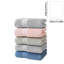 Soft Thick Absorbent 5 Piece Hand Towel Set, Polyester Towels For Bathroom Wash Face And Home Gift, 27.9x13.8in Green-1682565067
