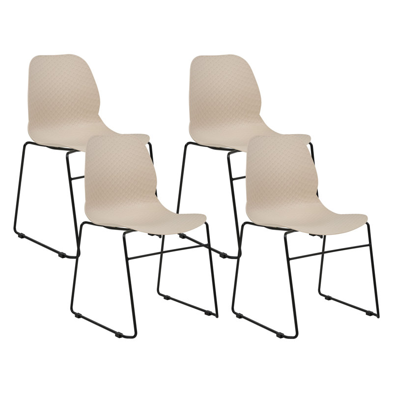 Cardine 80cm H Stacking Side Chair, Beige