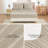 Andency Queen Size Comforter Set 7 Piece Oatmeal - Bed in a Bag Queen Boho Lightweight Fluffy Tufted Bedding Sets with Comforter, Sheets, Pillowcases & Shams-124621805-124621811