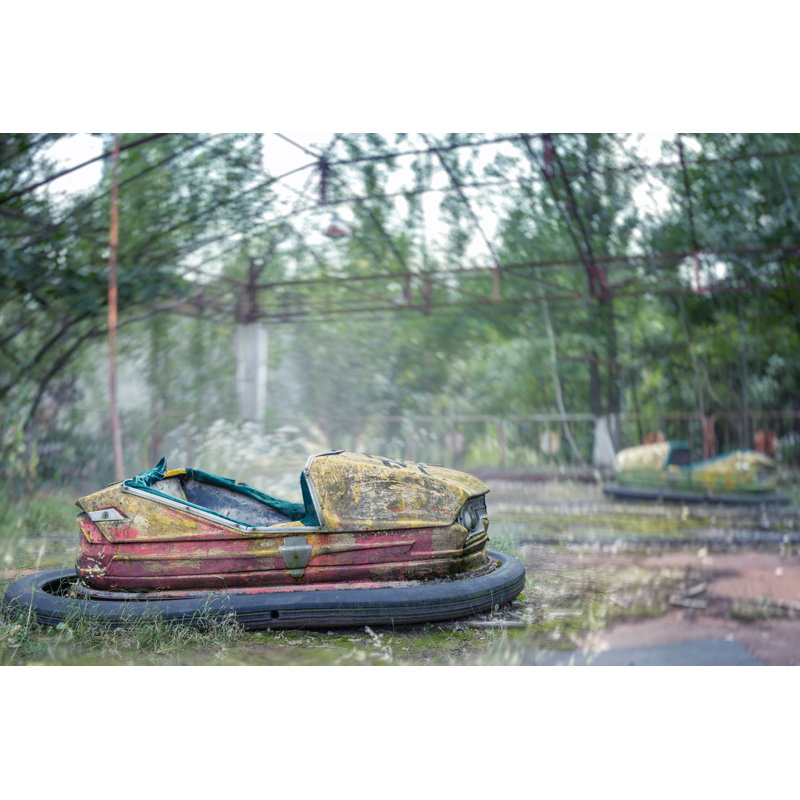 Abandoned Amusement Park In Pripyat by Copyright - Wrapped Canvas Print, 61cm H x 91cm W x 3.8cm D
