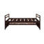 Lit simple avec tête de lit solide et lit gigogne escamotable - trois tiroirs pour une chambre fonctionnelle moderne-2077136465