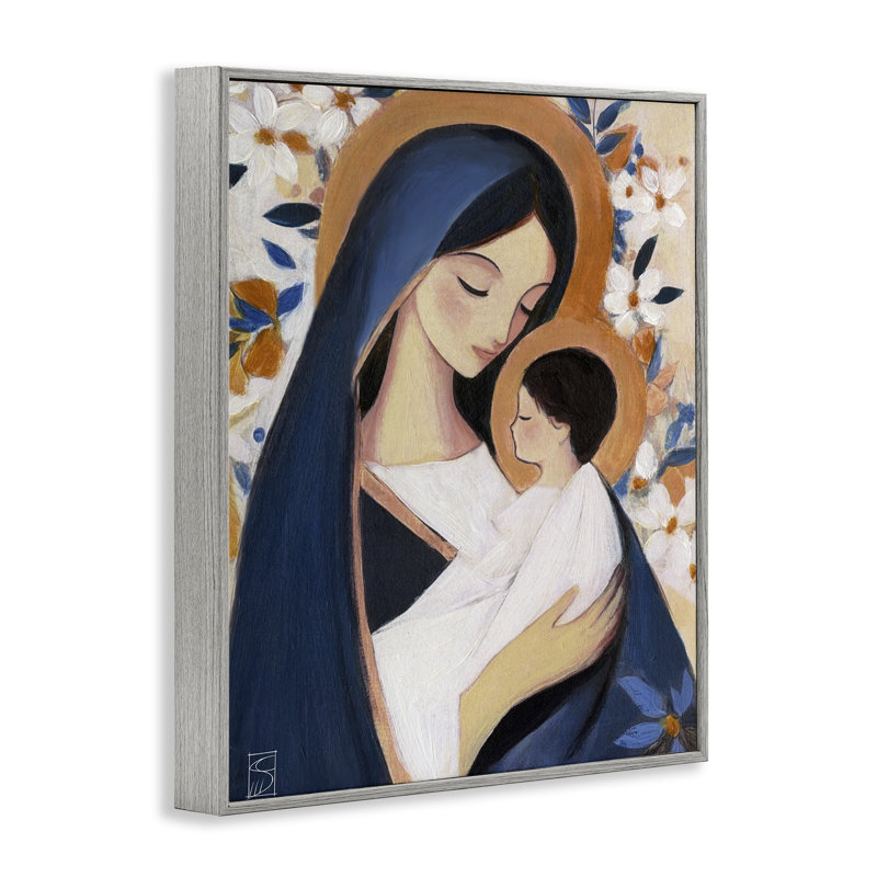 «Aimer mère et enfant», estampe numérique, design par Sara Culpepper, Estampe numérique Farmhouse, H 14 po x l 11 po