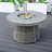 Outdoor 42" Round Gas Fire Pit Table – Aluminum Frame & Rattan Base