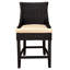 Tabouret de comptoir Alfresco tissé Kuba noir-1839080640
