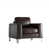 Dark Brown Leather Match