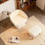 Chaise de loisir rembourrée avec repose-pieds-1295175323