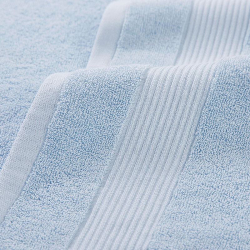 Brendle 6pc Bath Towel Set, Misty Blue
