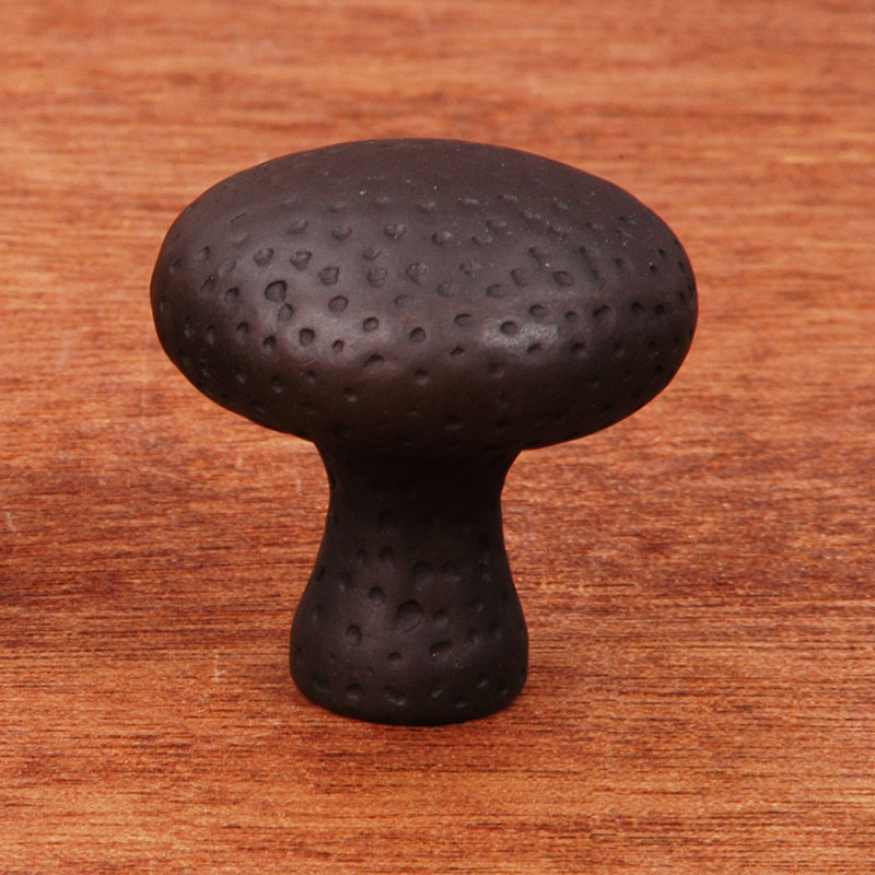 CK Series 1 1/4" Diameter Mushroom Knob, Oil Rubbed Bronze