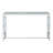Derigo 48'' Glass Top Console Table