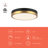 Orland Glass LED Flush Mount-66310618-66310616