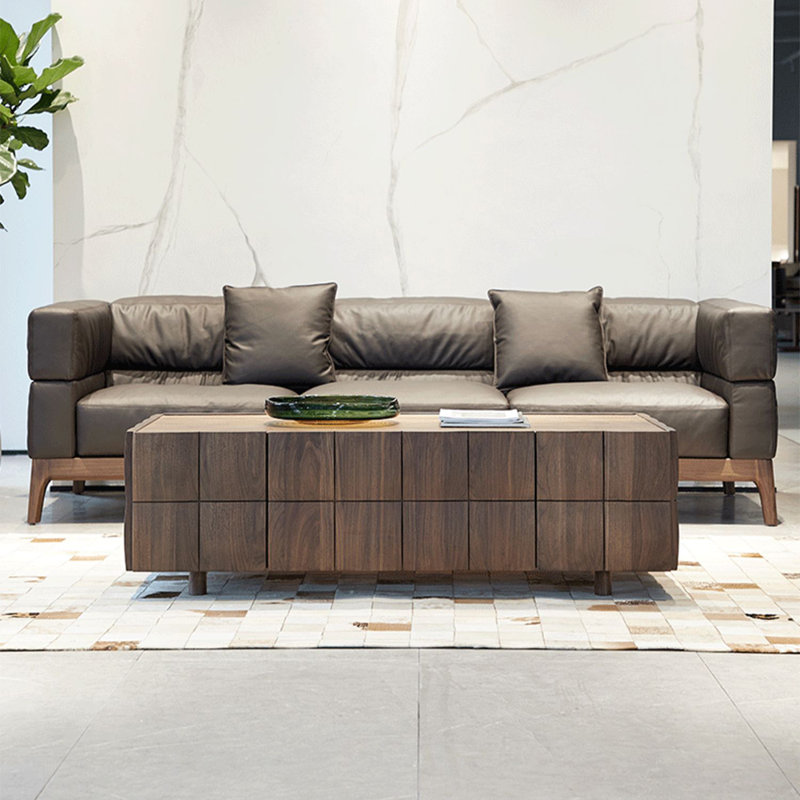 Table basse en bois de style italien