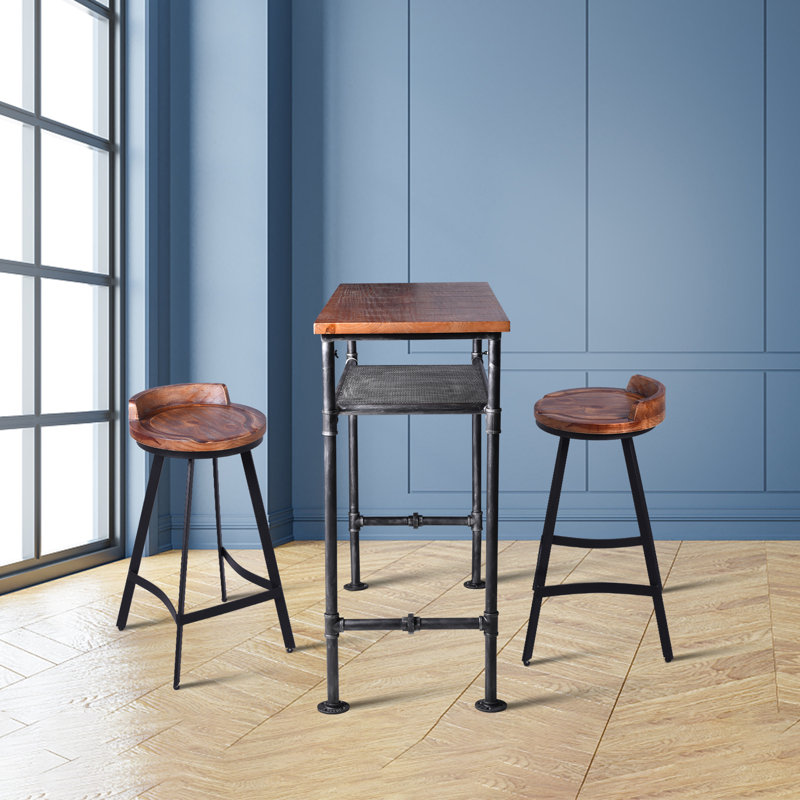 Niccole 2 - Person Four Leg Base Dining Set