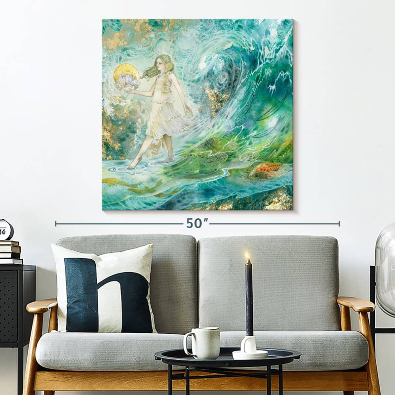 Kelan Wave Walker, 33" H x 33" W