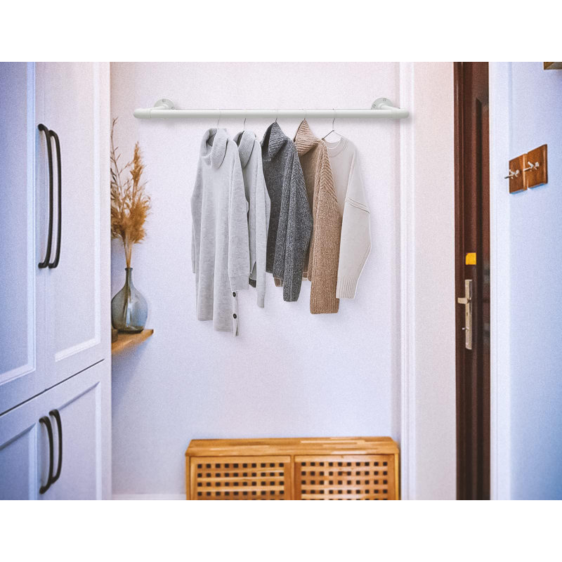 120cm Wall Mounted Clothes Rack