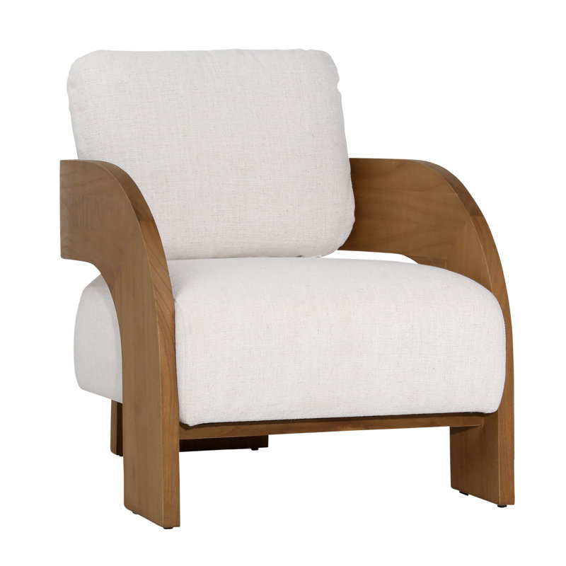 Maravi Upholstered Occasional Chair, Beige