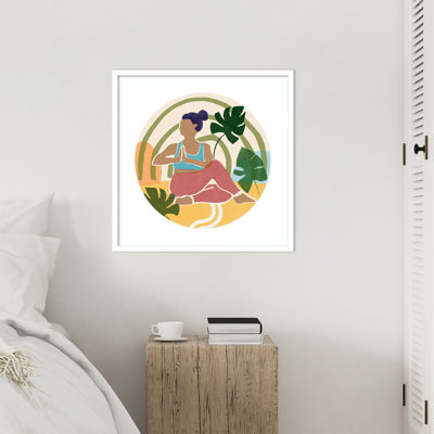 «Om Together Marichi» par Wendover, reproduction d'art encadrée sur bois