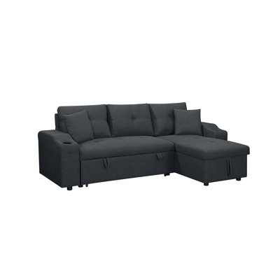 92'' Upholstered Sleeper Sofa, Sofa Bed, Couch