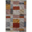 Geometric Area Rug in Orange