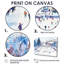 Ice Skating Rink II - Winter Landscape Wall Art Set-121585443-121585444-121585445