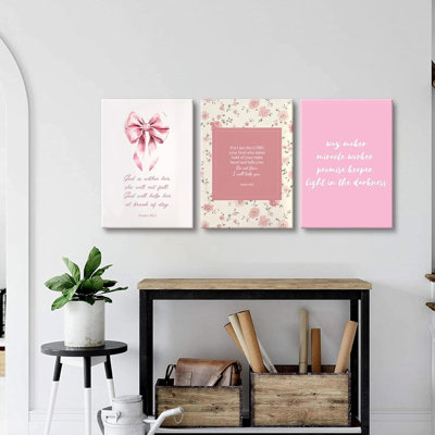3 Piece Wrapped Canvas Print