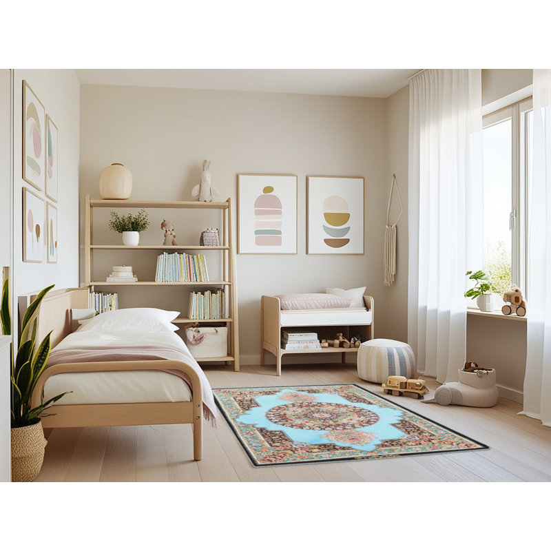 Oriental Indoor Rug, Rectangle 3' x 5'