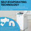 Whynter 14000 BTU Portable Air Conditioner and Heater for 500 sq. ft. with SilverShield Filter