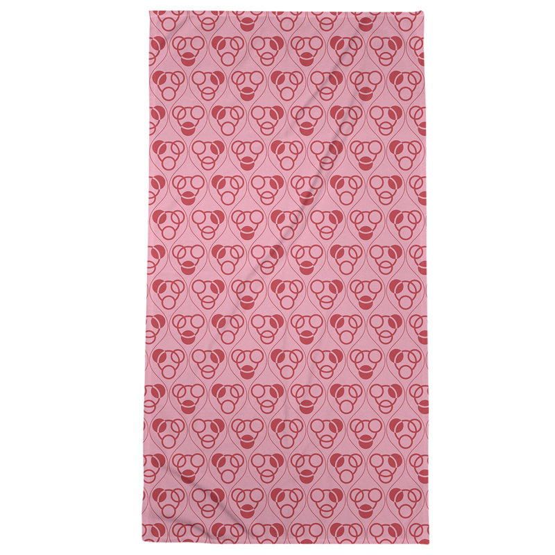 Beach Towel, Pink, Poly/Cotton