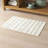 Rectangle Milada Striped Hand Tufted Wool Area Rug in Black/Beige-85359409